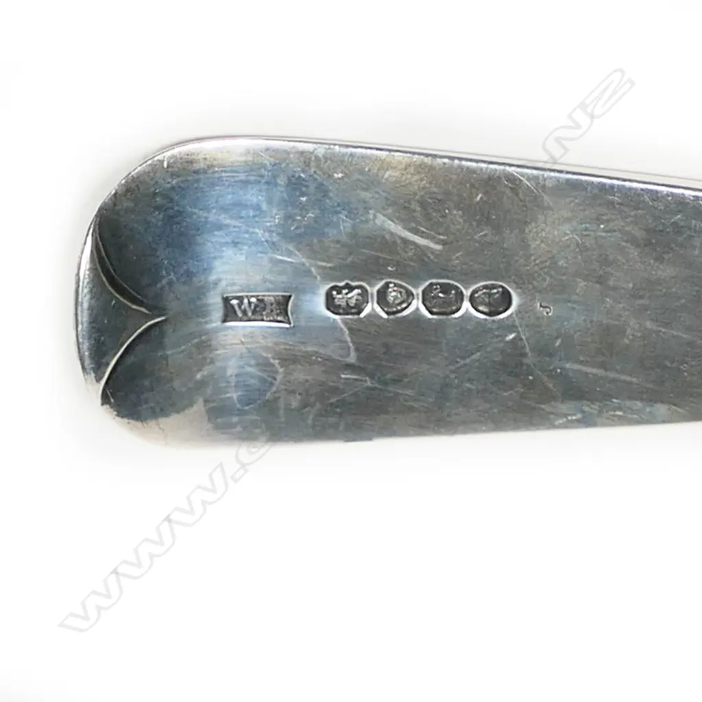 A Wm. IV silver fish slice, by William Eaton, London 1832. 138gm, Image 1++