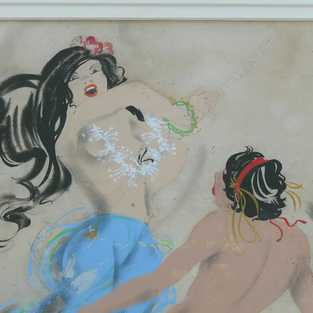 Guy Huze (b.1950) ‘Tahitian Dancers’ Image 1++