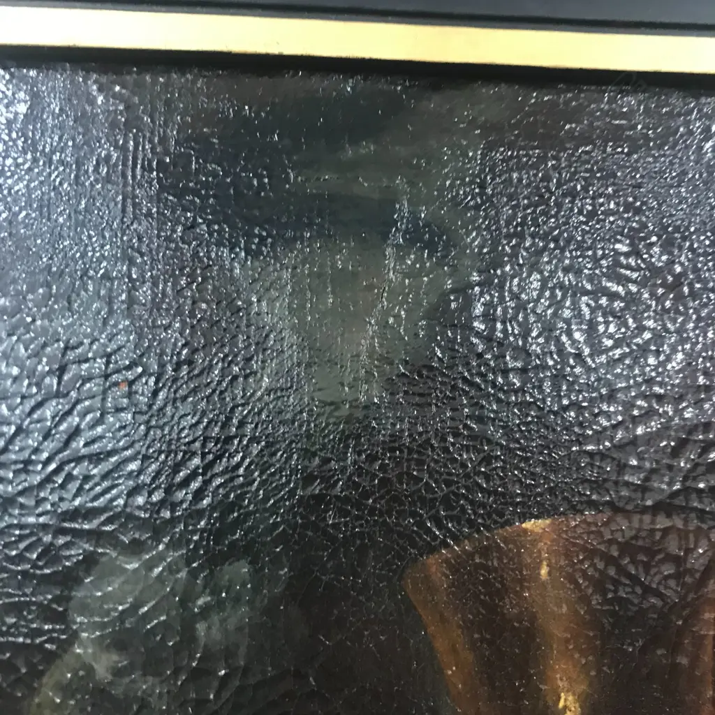 19thC artist unknown, Exterior garden scene, a mother with three young children, Image 1++