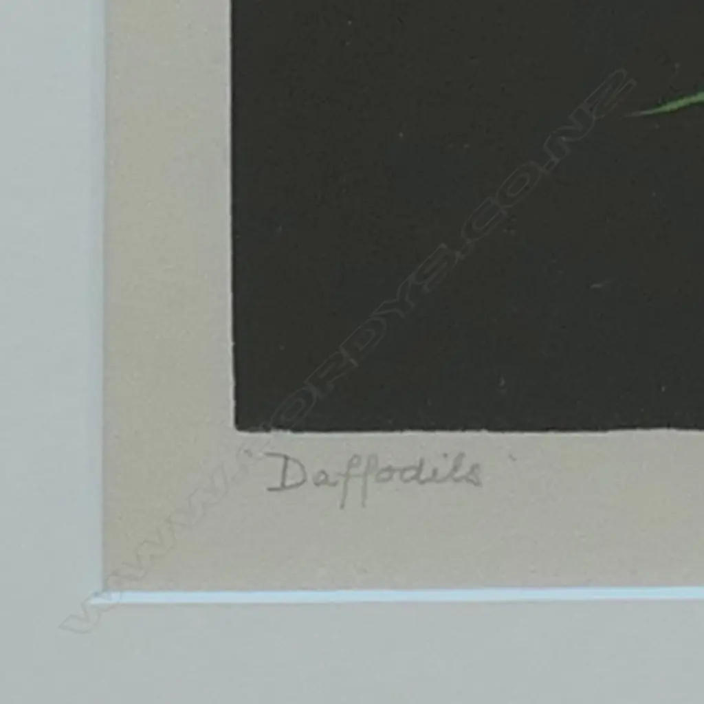 Thomas Todd Blaylock (UK.1876-1929), 'Daffodils', Image 1++