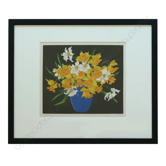 Thomas Todd Blaylock (UK.1876-1929), 'Daffodils',