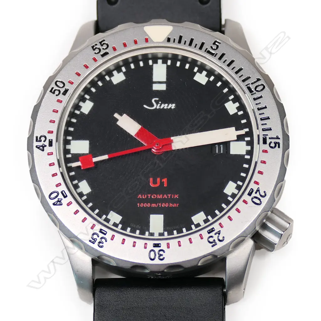 A German Sinn ‘U1’ diver’s watch, Image 1++