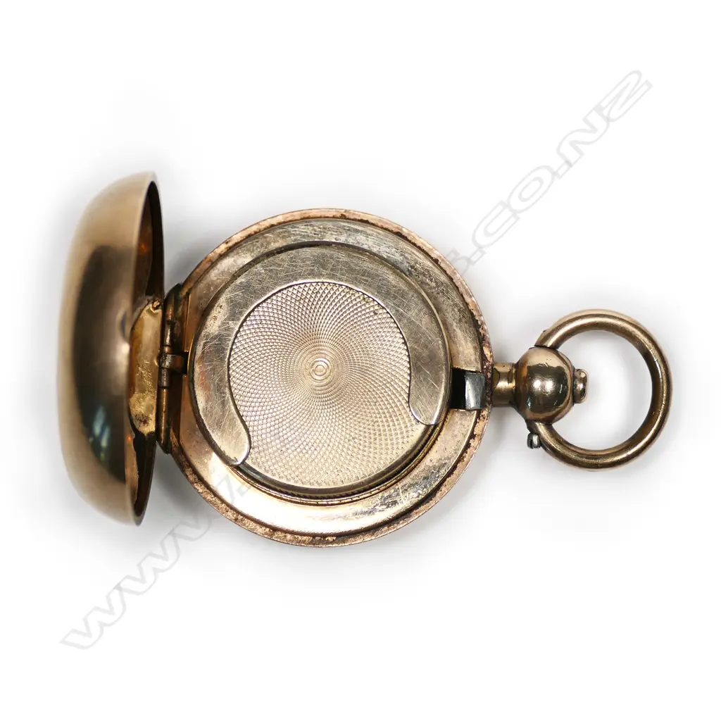 An Edwardian gold-plated sovereign case, Image 1++