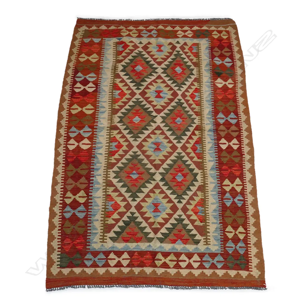 A woven Kilim, 200 x 125cm Image 1++