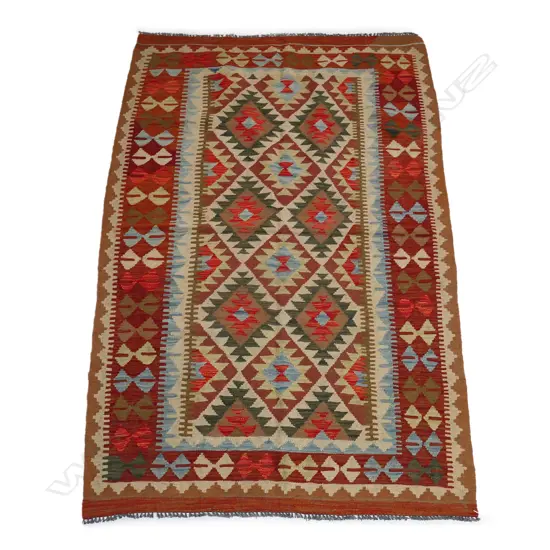 A woven Kilim, 200 x 125cm