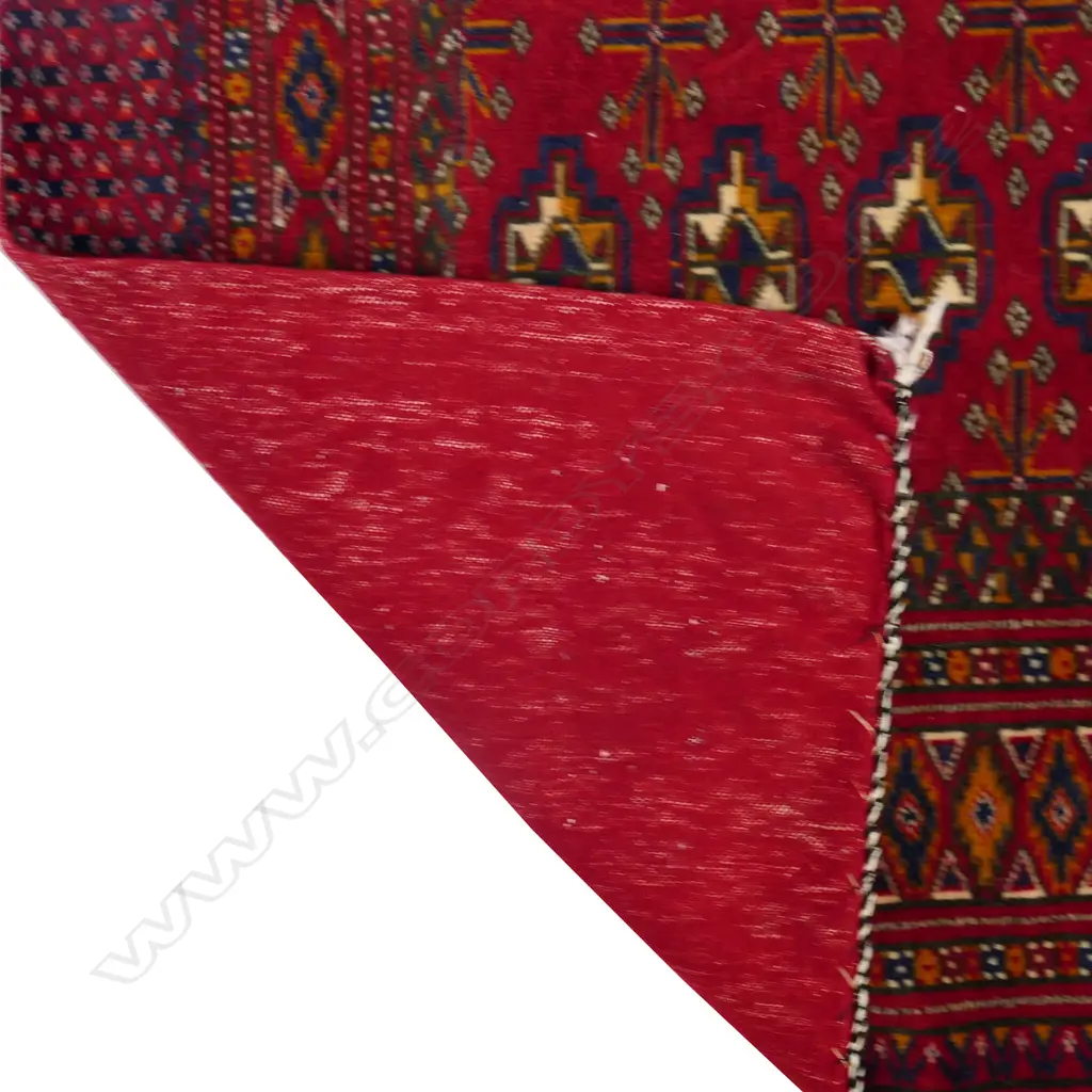 A hand knotted Tekke tribal Turkman mafrash bag face, 130 x 80cm, Image 1++