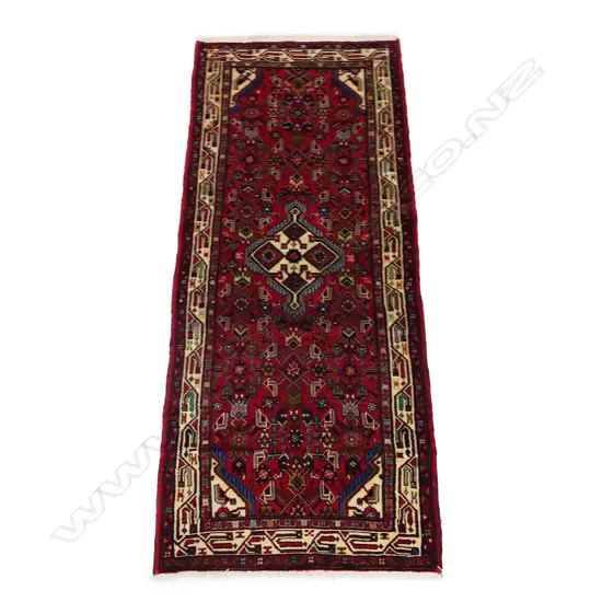 An Iranian hand knotted Hamadan runner,