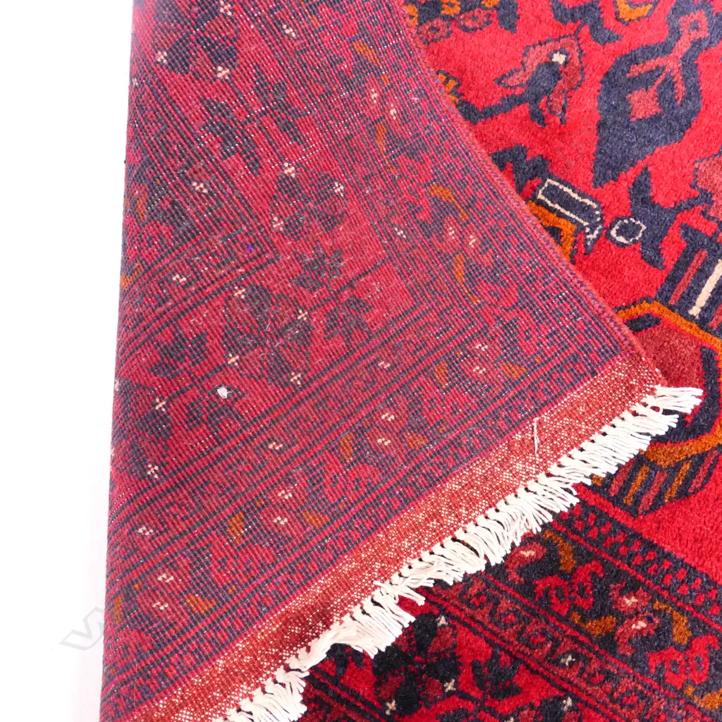 An Afghan Andkhoi hand knotted carpet. 300 x 200cm Image 1++