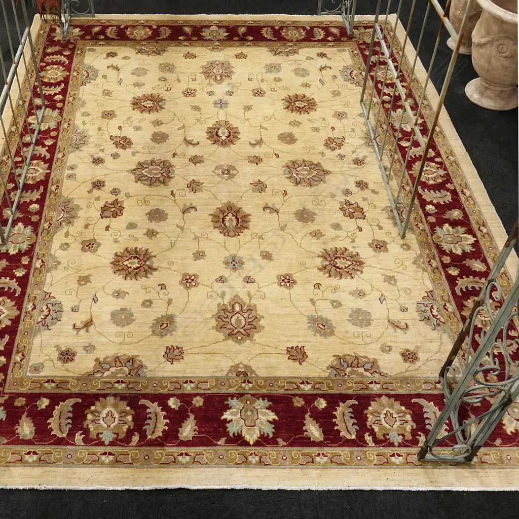 A large, hand knotted Chobi carpet, 360 x 280cm Image 1++