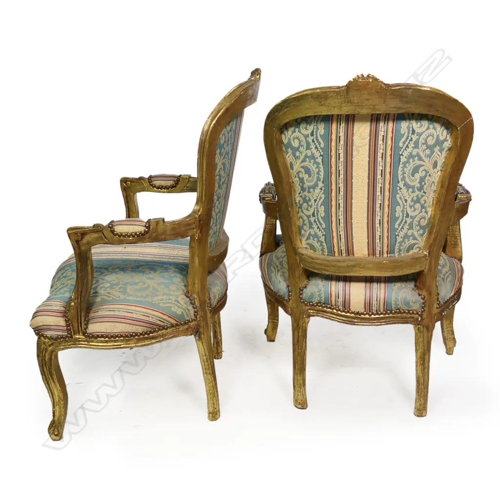 A pair of Louis XVI style fauteuils Image 1++