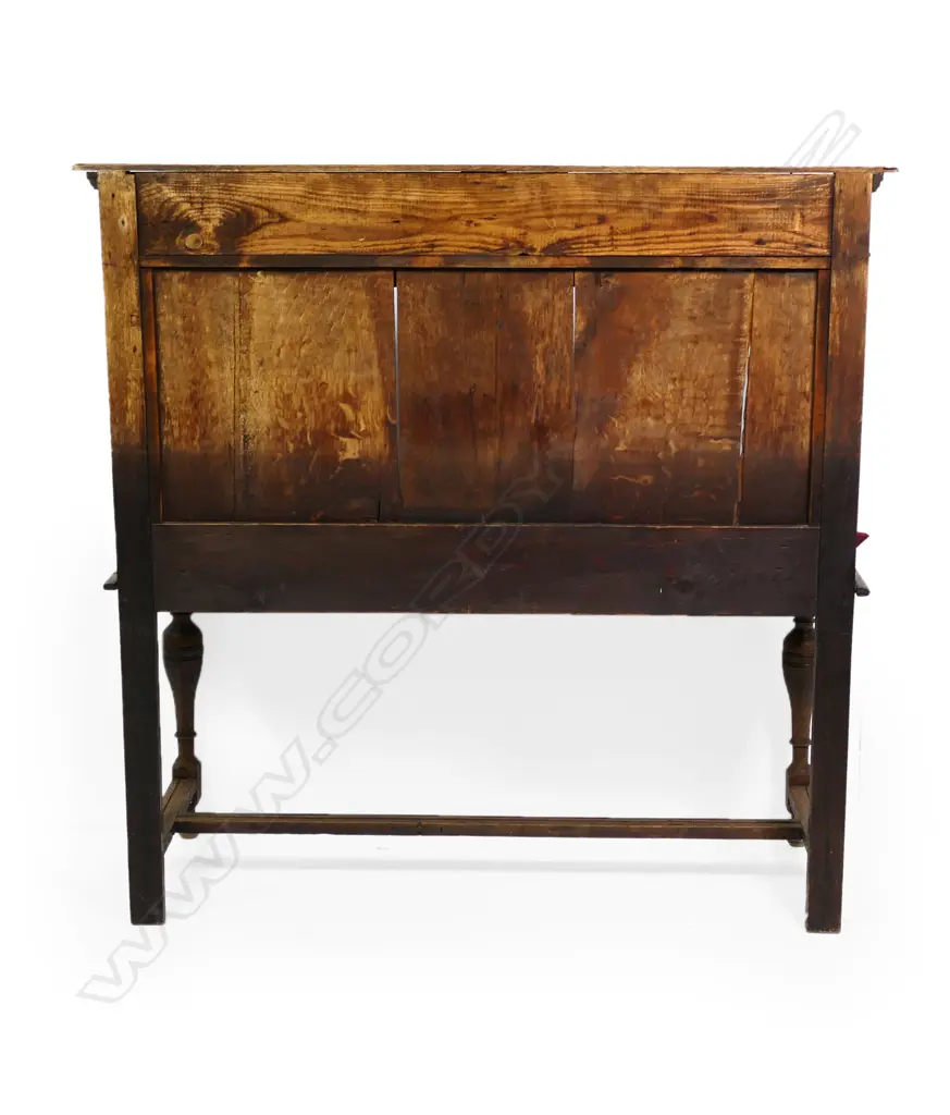 An oak Elizabethan style settle, Image 1++