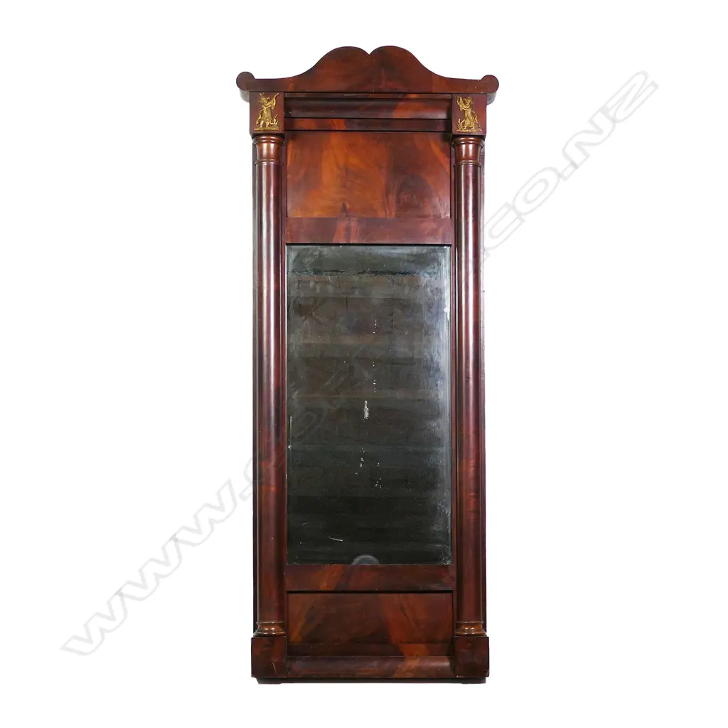 A Regency mahogany mirror, Image 1++