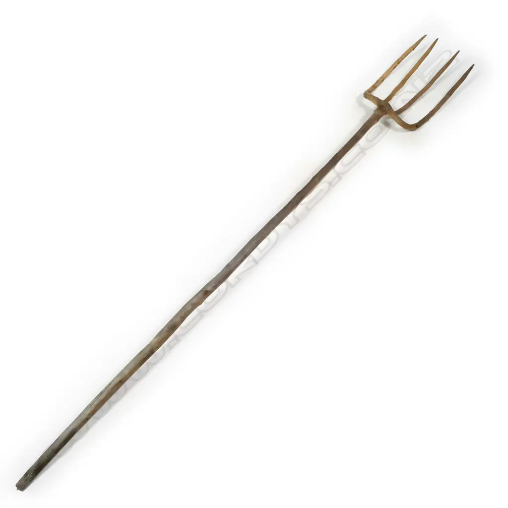 An uncommon 19thC country rake, Image 1++