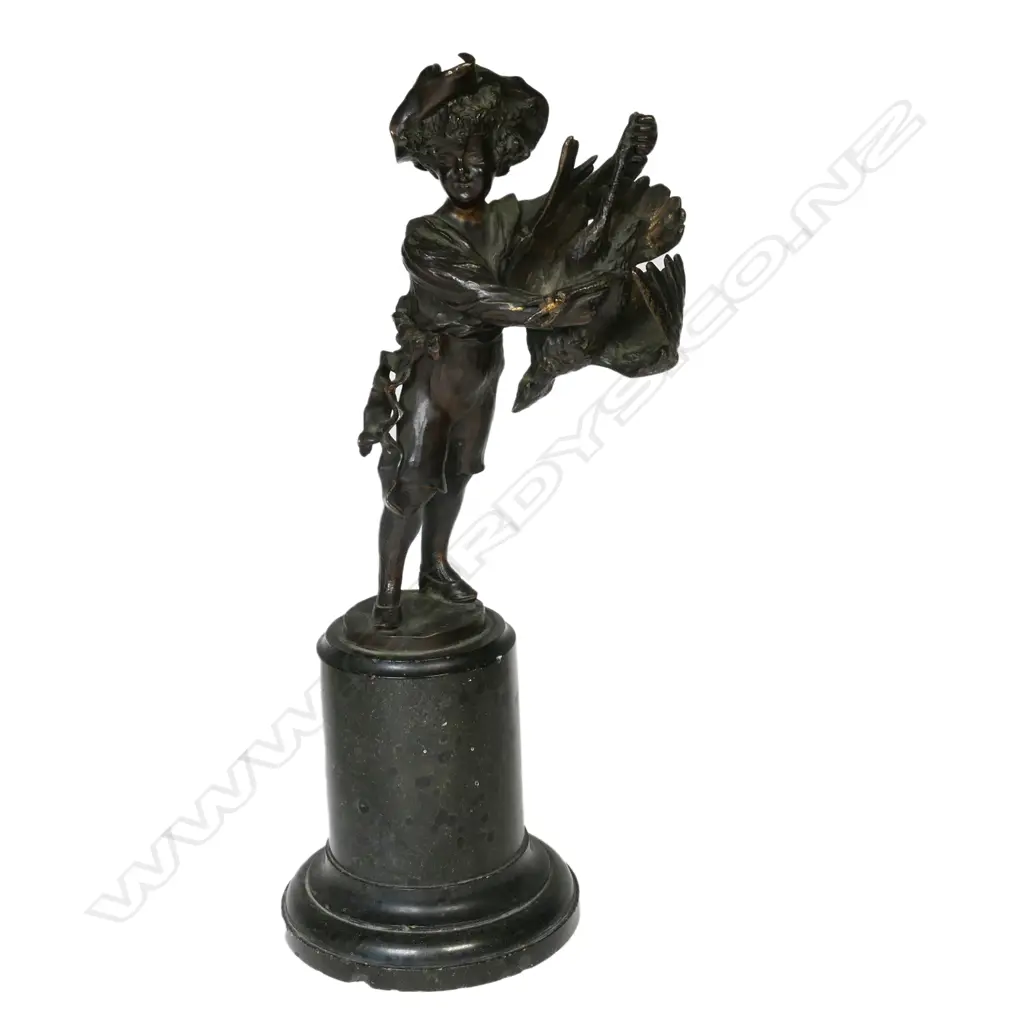 A 19thC bronze figure, Image 1++