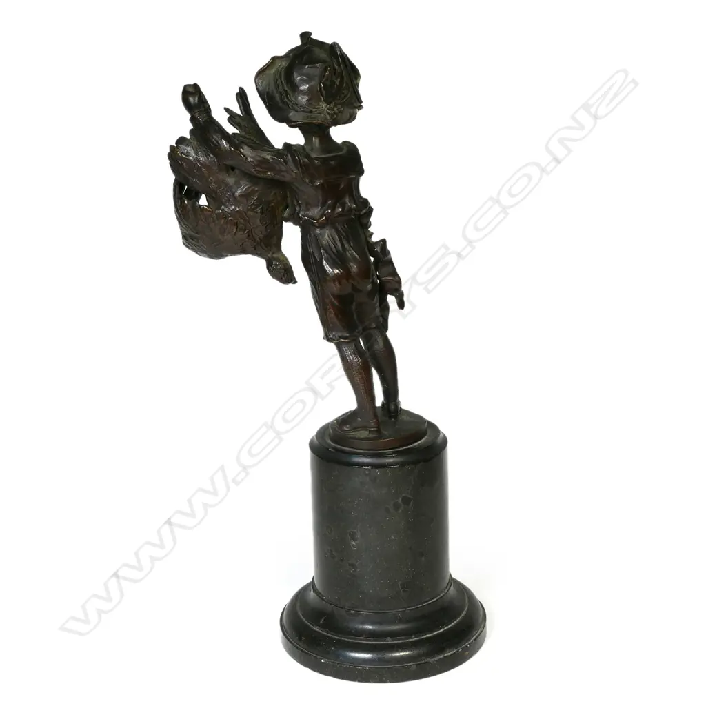 A 19thC bronze figure, Image 1++