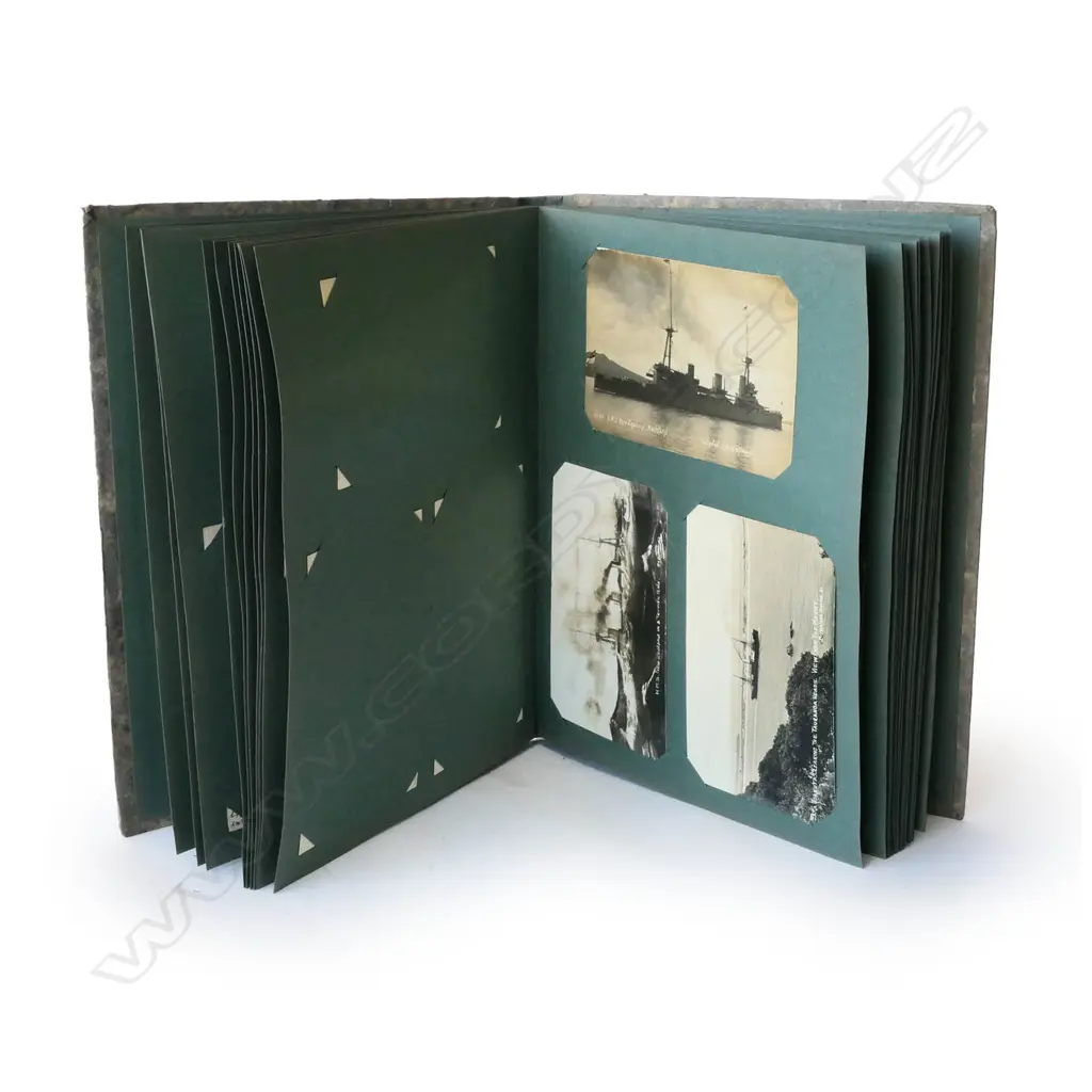 A vintage maritime postcard album, Image 1++