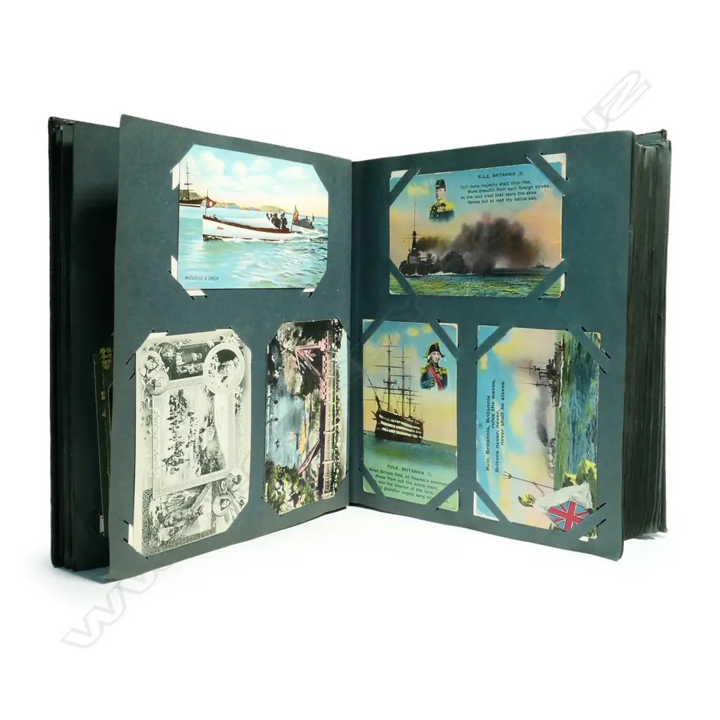A vintage postcard album, Image 1++