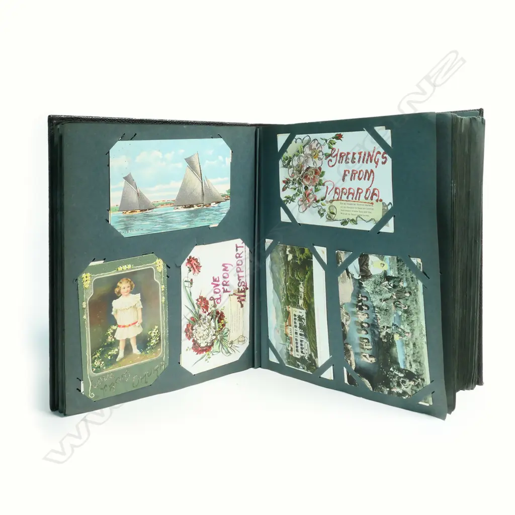 A vintage postcard album, Image 1++
