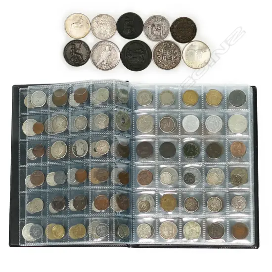 A vintage world coin collection,