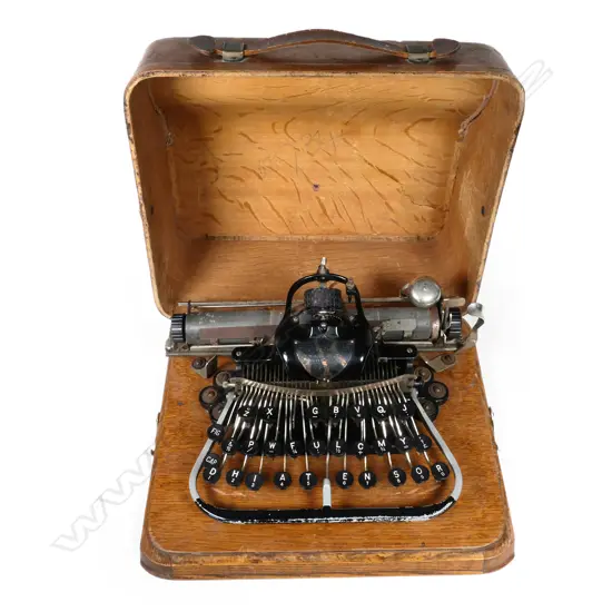 A late 19thC American Blickensderfer No.7 typewriter,