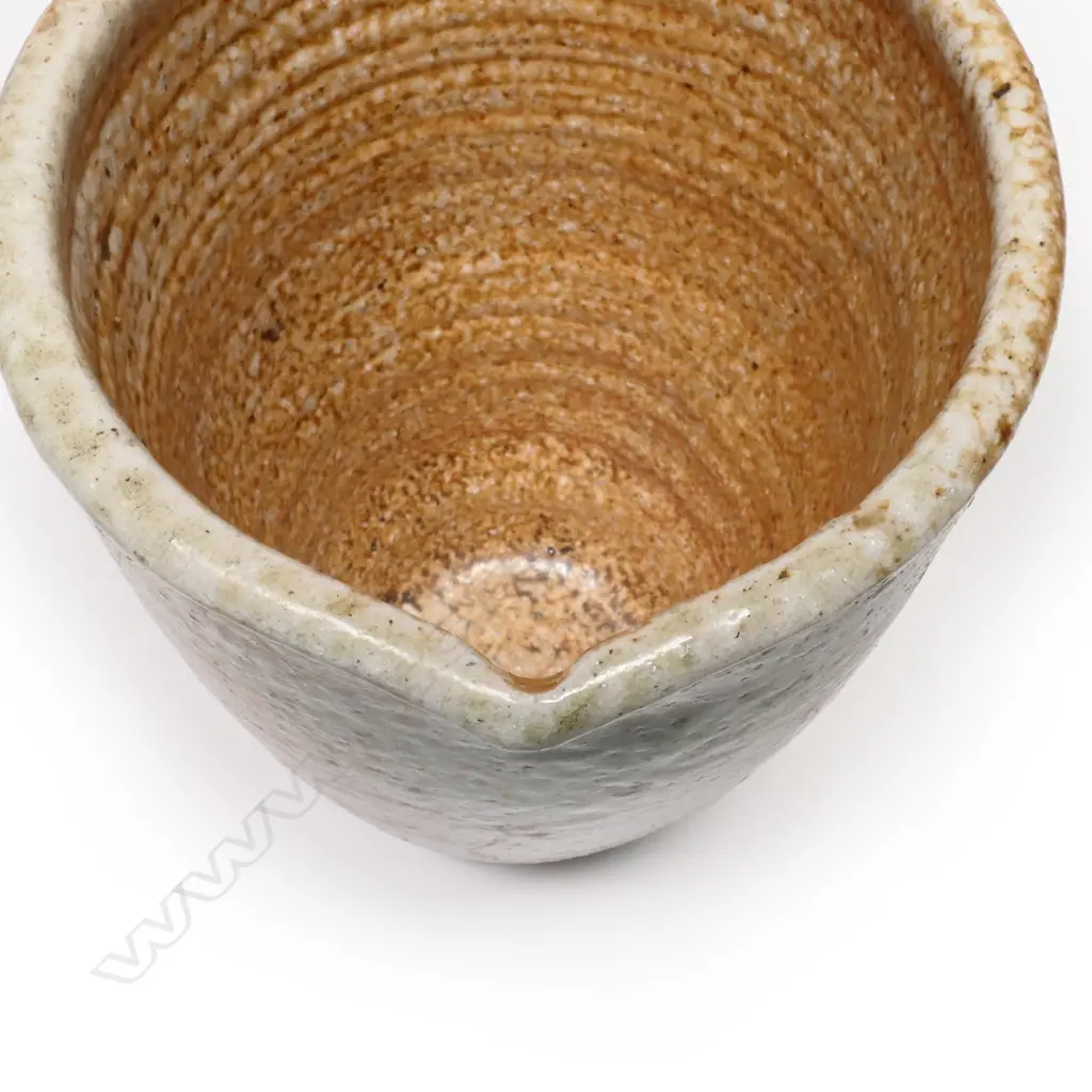 Chester Nealie anagama fired pottery crucible/beaker size '2', Image 1++