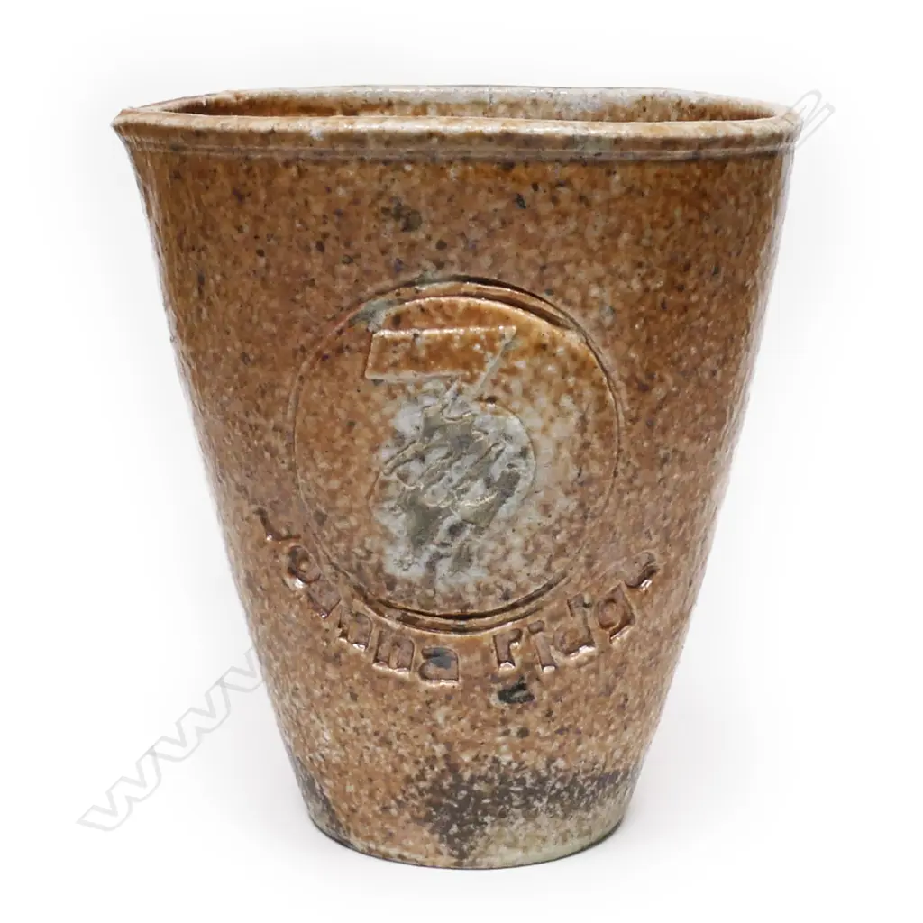 Chester Nealie anagama crucible/beaker size '3', Image 1++