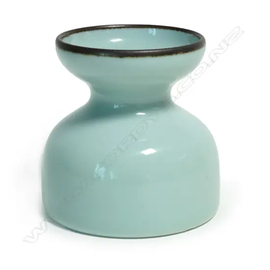 A small celadon glazed zhadou or vase