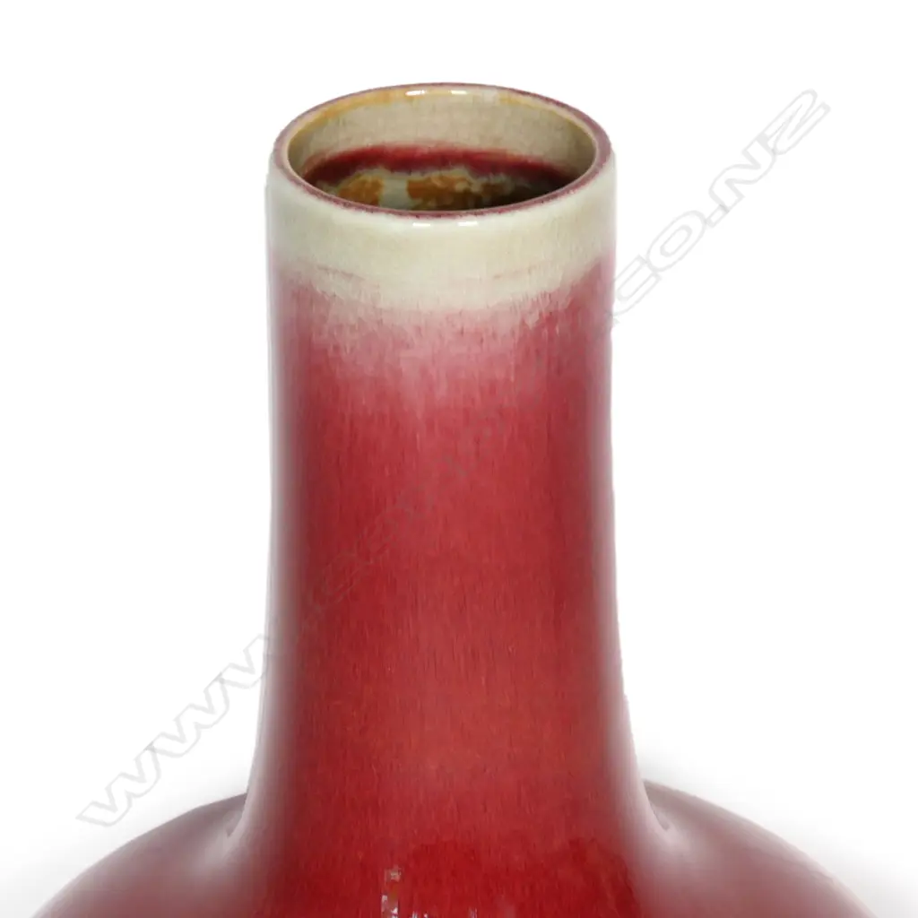 A Chinese sang-de-boeuf bottle vase, Image 1++