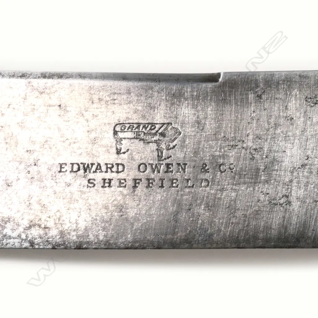 An Edwardian Art Nouveau silver handled cake knife and fork, Image 1++