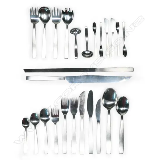 A substantial Amboss (Austria) stainless steel cutlery set,
