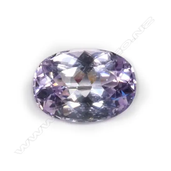 A kunzite loose gemstone