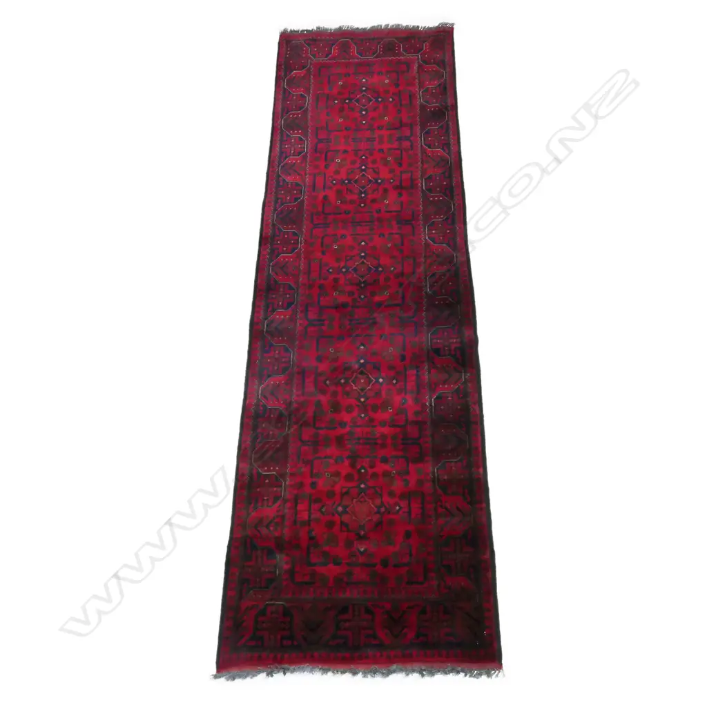 An Afghan Andkhoi hand knotted runner, Image 1++