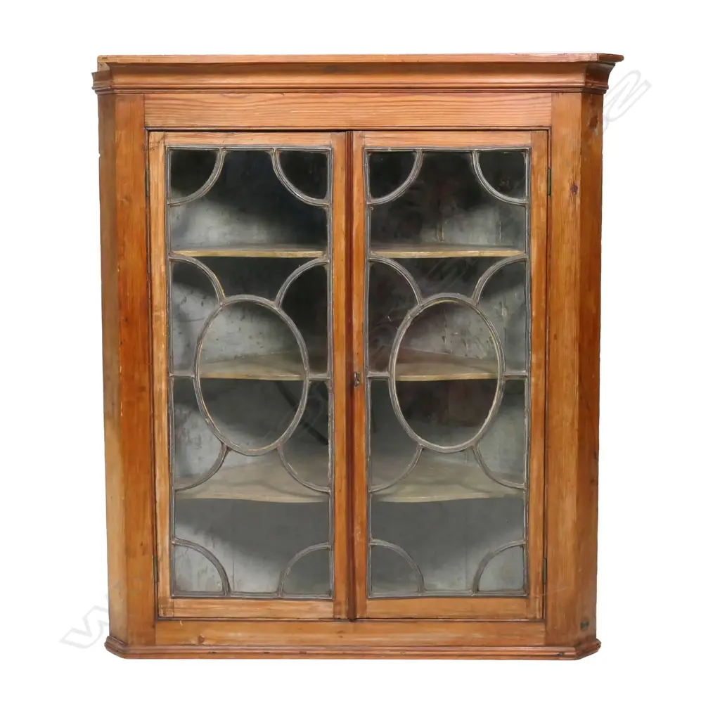 An unusual handing corner cabinet Image 1++