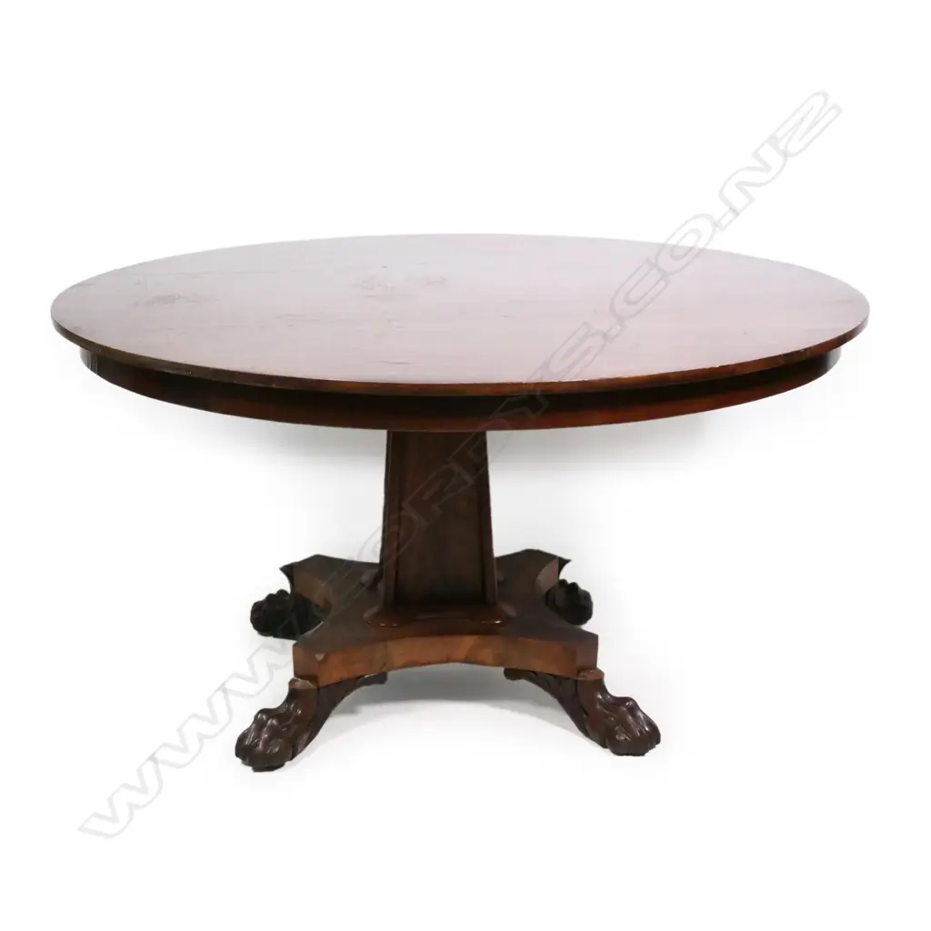 A Regency mahogany supper table, Image 1++