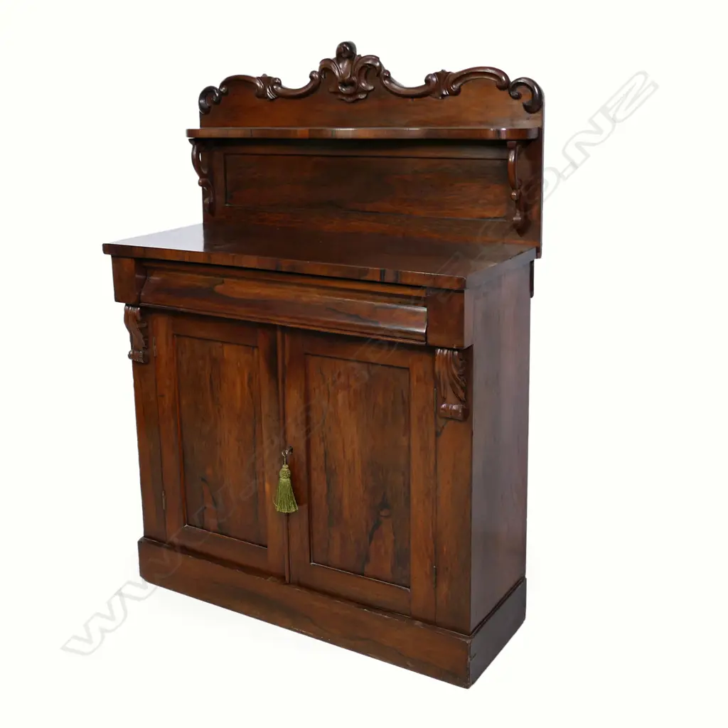 A Victorian rosewood chiffonier, Image 1++