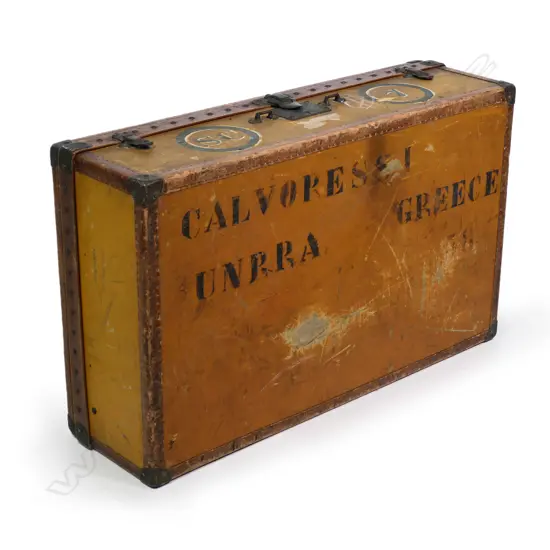 A vintage Louis Vuitton 'Alzer 70' suitcase,