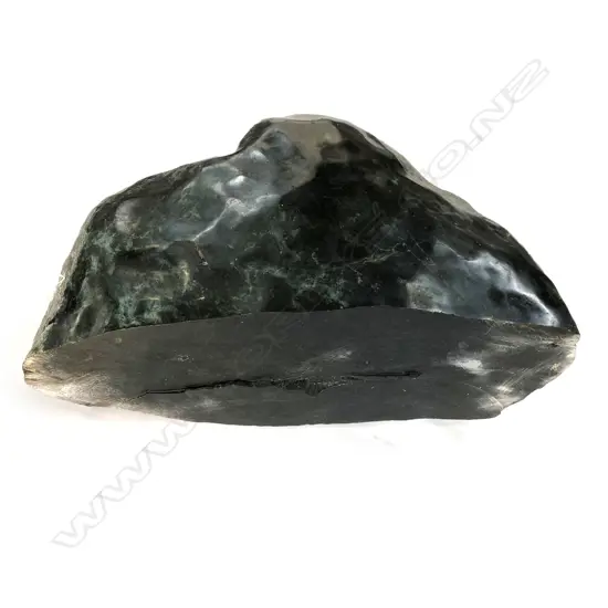 A large and impressive pounamu boulder,