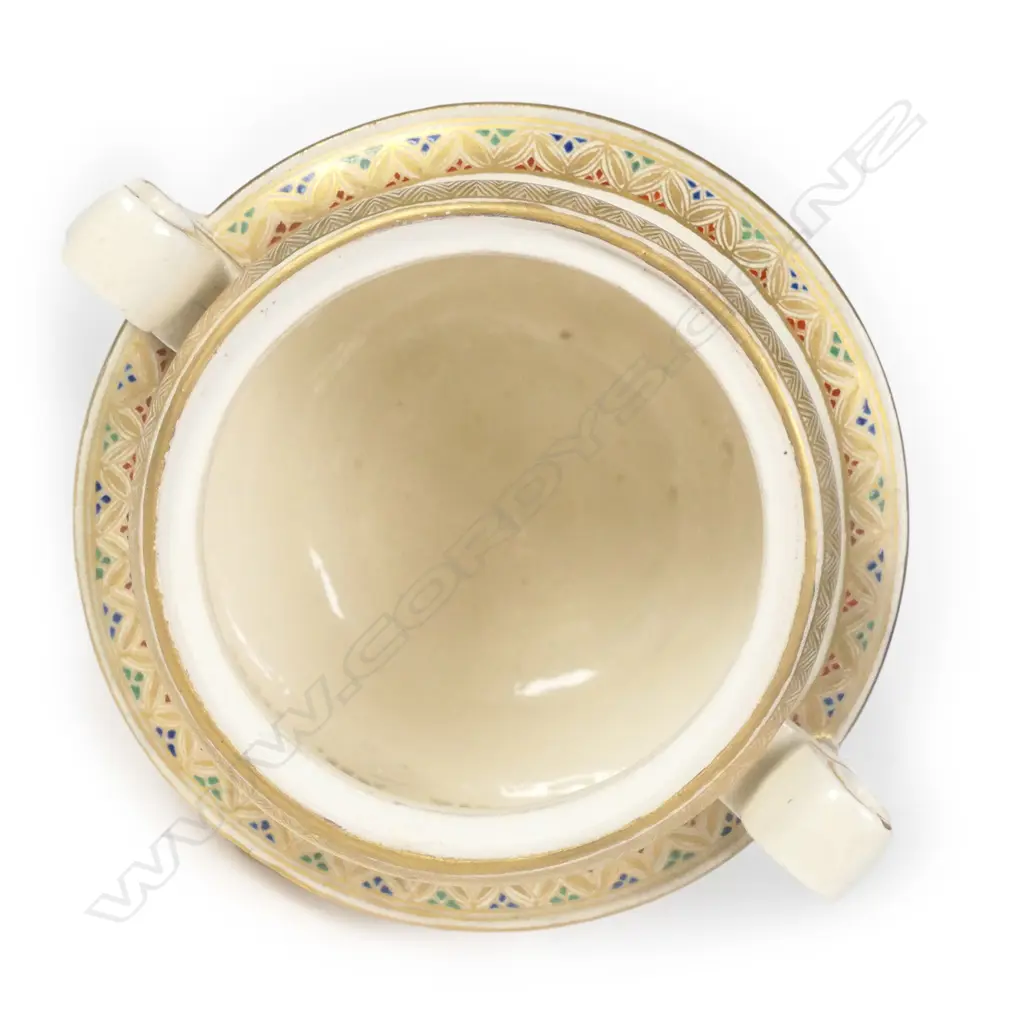 A fine Japanese Satsuma reticulated tripod koro Image 1++