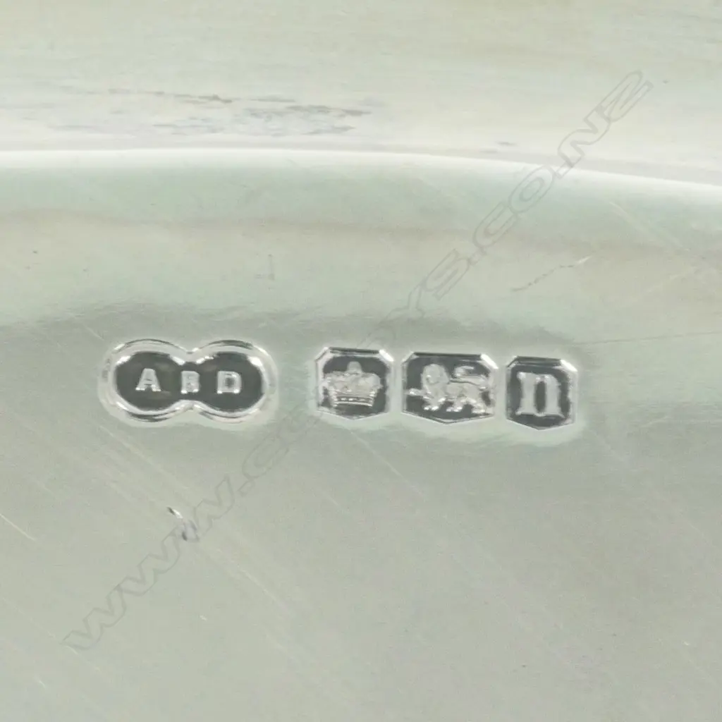 A silver two handled tray, Image 1++