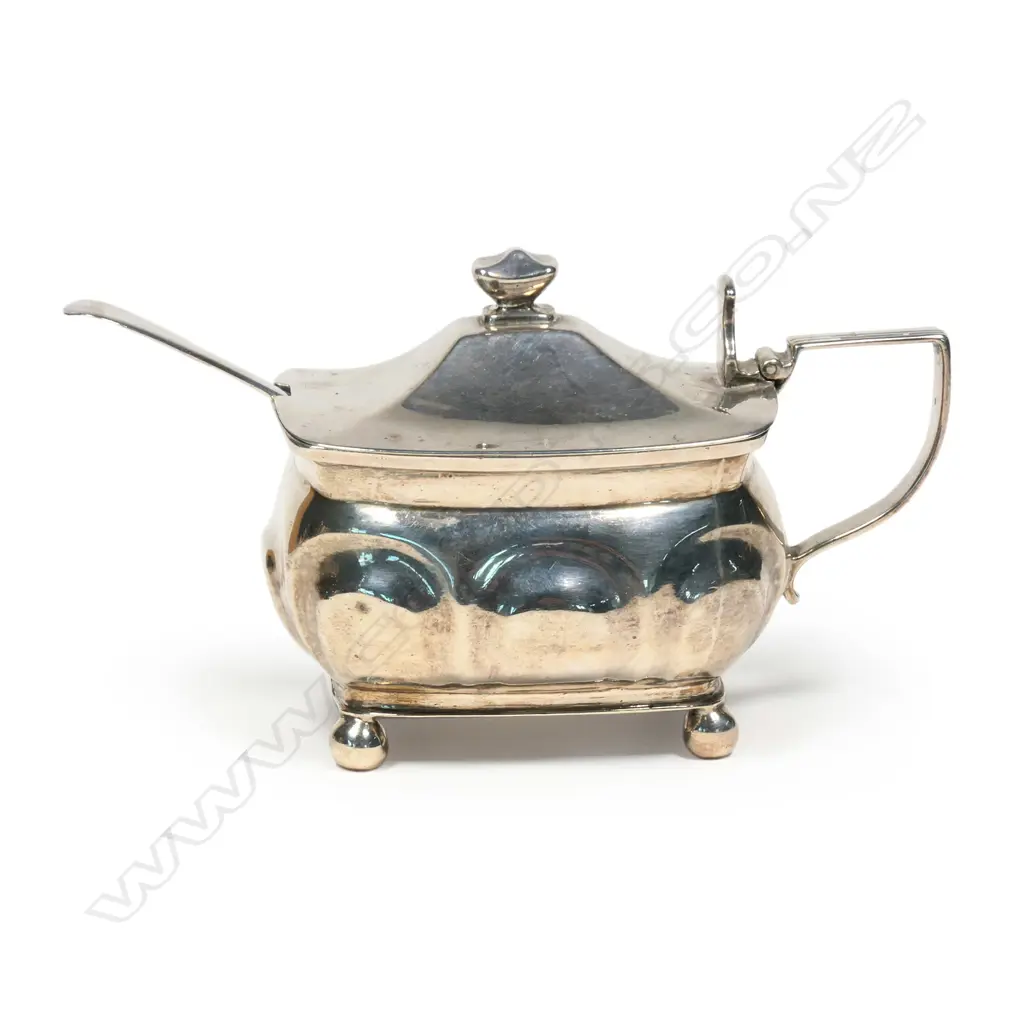 A George III silver mustard pot, Image 1++