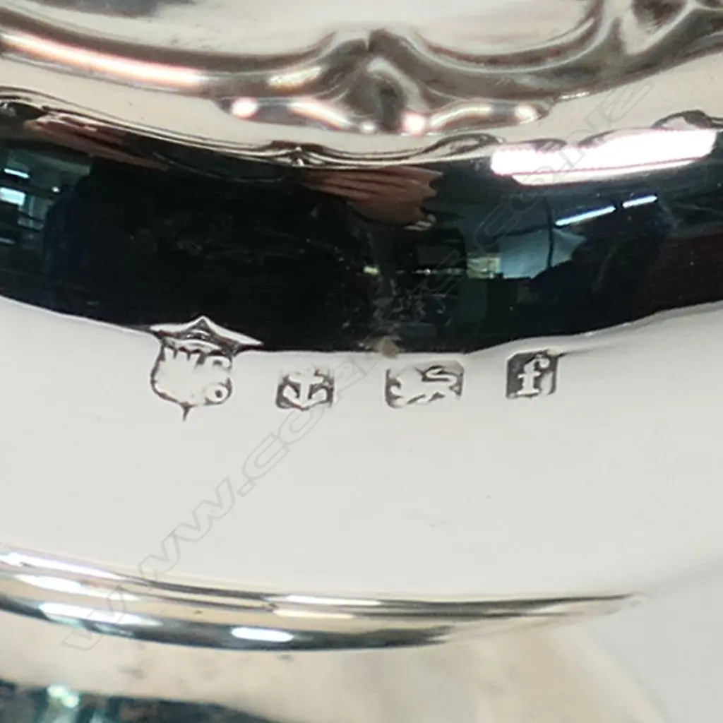 An Edwardian small deep silver comport on stand, Image 1++