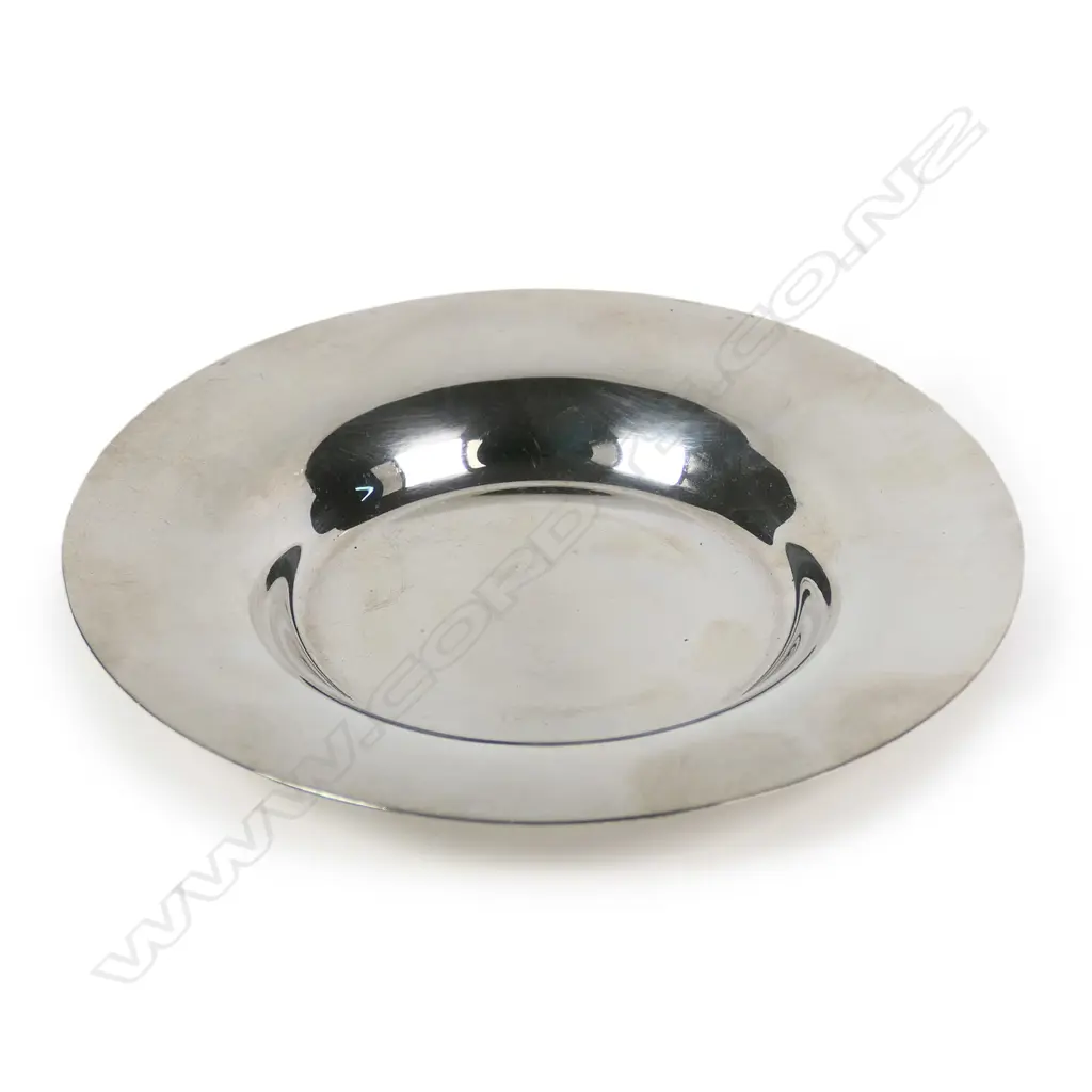 A Tiffany & Co. silver champagne bottle coaster, Image 1++