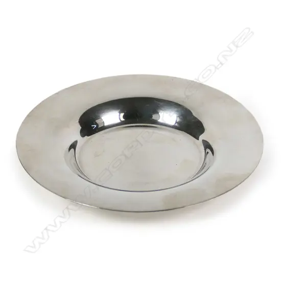 A Tiffany & Co. silver champagne bottle coaster,