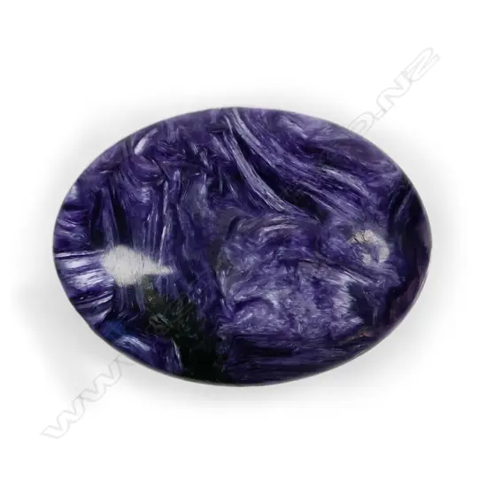 A charoite loose gemstone,