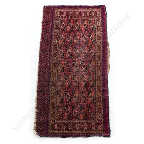 An antique Turkestan storage bag,