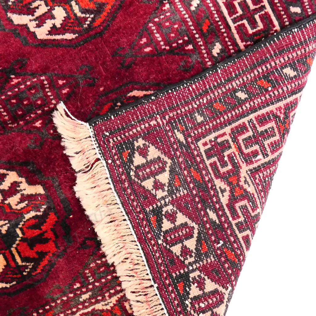 A Turkman hand knotted rug, Image 1++