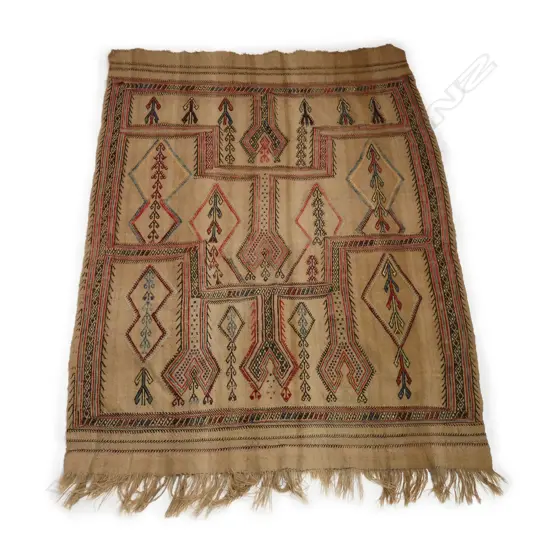 An antique Anatolian wool rug,