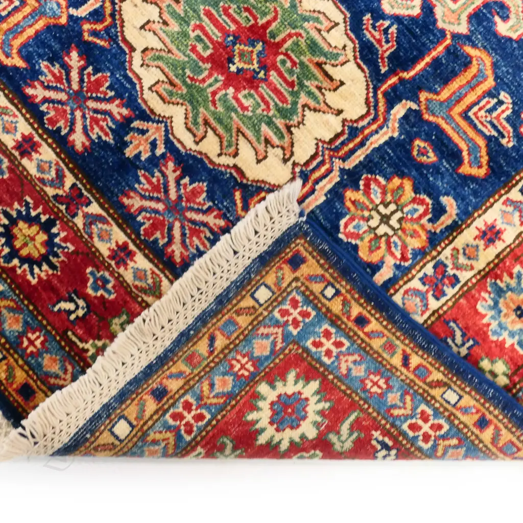 A tribal Kazak rug, hand knotted wool pile, Image 1++