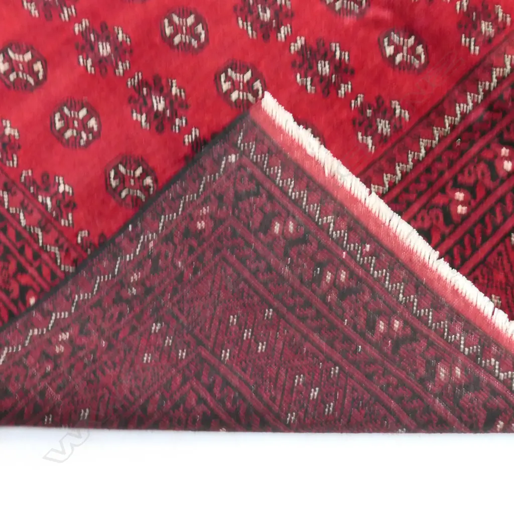 A hand knotted Turkman carpet, Image 1++