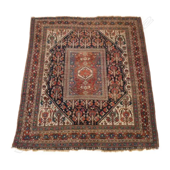 An antique Bidjar rug,